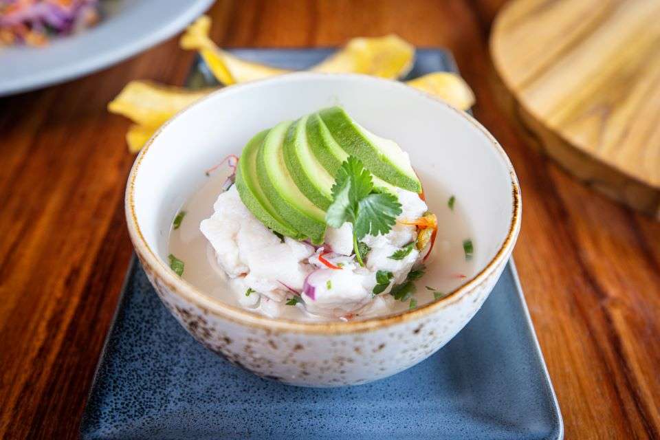 Image for The ceviche is just one of many delicious traditional dishes available at the restaurant.