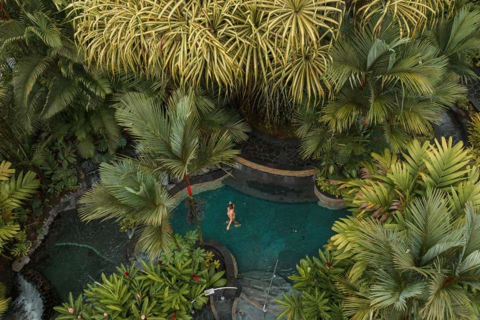 Image for View of Tabacon's Thermal Spa