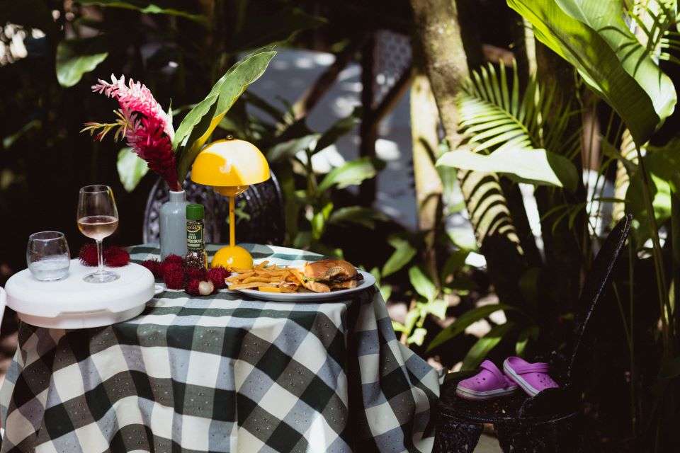 Image for Enjoy dining al fresco during your stay at the Mawamba Lodge.