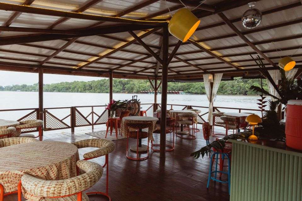 Image for Dine on a floating barge during your stay at the Mawamba Lodge.