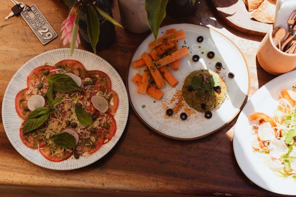 Image for Enjoy farm to table meals at the Mawamba Lodge restaurant.
