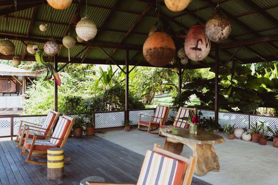 Image for Lounge on the deck at Mawamba Lodge.