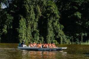 The tour of the Tortuguero Canals at Mawambe Lodge