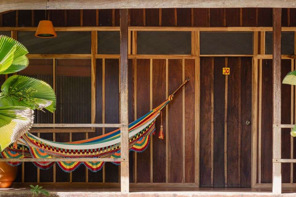 Image for Hammocks are available for relaxing at any time at the Mawamba Lodge.