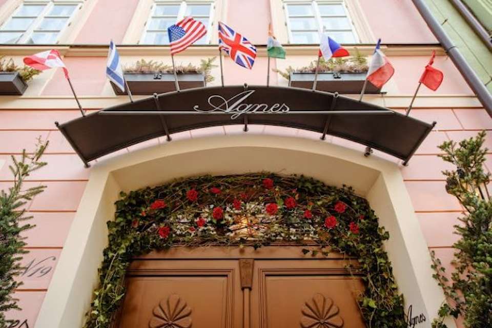 Image for Entrance to the Hotel Agnes in Prague