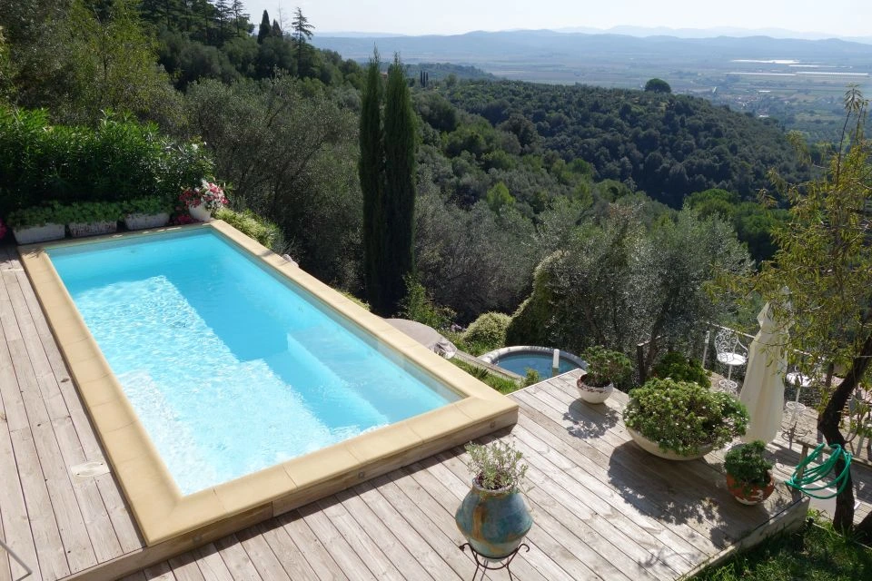 Image for Enjoy a swim overlooking the valley