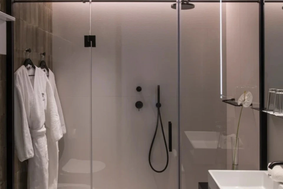 Image for Deluxe bathroom with waterfall shower