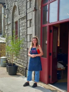 Your hostess Emma, ready to lead you on a culinary journey in Yorkshire. 