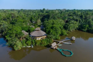 Overhead view of La Selva